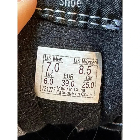 Vans Charcoal and White High-Top Sneakers - Picture 6 of 12